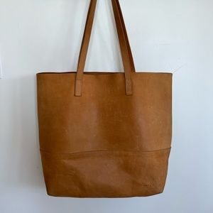 ABLE leather tote - Mamuye Tote